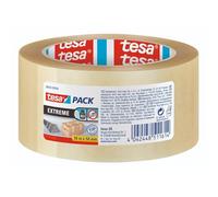 tesa Pack Solid & Strong - Nastro avvolgente silenziosamente/nastro per la chiusura sicura dei pacchetti. Disponibile in: trasparente e marrone