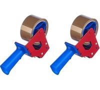 tesapack standard 1 x 50m:48mm + dispenser (Confezione da 2)