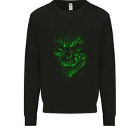 Teschi E Demoni Demonio Satana Orrendo Mietitore Gothic Bambini