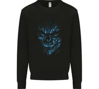 Teschi E Demoni Demonio Satana Orrendo Mietitore Gothic Bambini