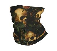 Teschi E Rose, Mistero Dell'Albero E Stile Gotico Uomo Donna Ghetta da Collo Traspirante Scaldacollo Multiuso Sciarpa al Collo per Motocicletta Sports Ciclismo