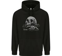 Teschio Affogante Sto Bene Felpa Uomo