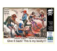 Teschio Clan - New Amazons. Give It Back This My Booty Modellino Personaggio