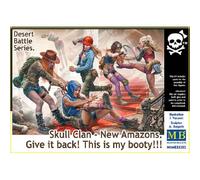 Teschio Clan - New Amazons. Give It Back This My Booty Modellino Personaggio