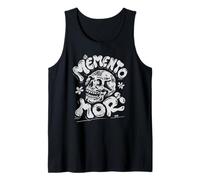 Teschio della filosofia stoica Memento Mori Retro Groovy Art Canotta
