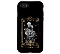 Teschio di astrologia occulta della carta dei tarocchi degli amanti Custodia per iPhone SE (2020) / 7 / 8