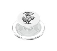 Teschio di dinosauro di pollo Ricorda chi sei Paleontologia PopSockets PopGrip per MagSafe