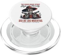 Teschio di Gunslinger occidentale Ride into Eternity PopSockets PopGrip per MagSafe