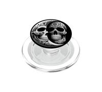 Teschio di luna crescente - Teschio di zucchero celeste gotico PopSockets PopGrip per MagSafe