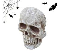 Teschio di Morte Statua Decorativa Spaventosa Realistica per Decorazione