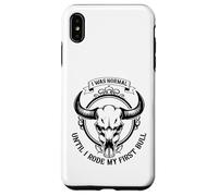 Teschio di toro - Il primo rodeo cambia tutto Custodia per iPhone XS Max