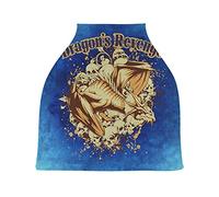 Teschio Di Vendetta Draon Passeggino Tettoia Copri Seggiolino Copertura Infermieristica Auto per Bambini per L'Allattamento Al Seno Morbido Traspirante Elastica Tettuccio