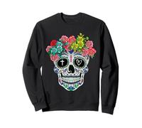 Teschio di zucchero Halloween Calavera Dia De Los Muertos Felpa