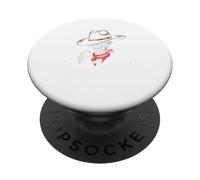 Teschio Dice Quando Divertente T-shirt Scheletro Divertente PopSockets PopGrip Adesivo
