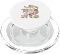 Teschio Dice Quando Divertente T-shirt Scheletro Divertente PopSockets PopGrip per MagSafe