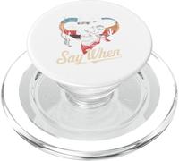 Teschio Dice Quando Divertente T-shirt Scheletro Divertente PopSockets PopGrip per MagSafe