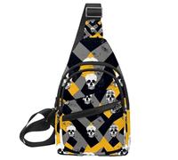 Teschio e ossa (2) borsa a tracolla per donna uomo borsa a tracolla tote blet borse zaino marsupio borsa da viaggio, Multicolore 09, 11.8x7x1.5in/30x18x4cm