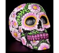 Teschio Figura Colorato - Zucchero Petalo - Tag Der Toten - Fiori Deco Messico