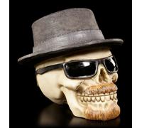 Teschio Figura Con Cappello E Sole - Badass Piccolo Heisenskull Decorazione