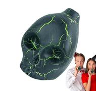 Teschio fischio di morte - Fischio spaventoso cranio | Fischio urlando stravagante di Halloween, fischio forte in ceramica, teschio di terrore, per sacrificio di guerra, mostre culturali