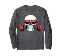 Teschio Fitness Maglia a Manica
