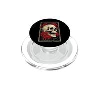 Teschio Giglio Ragno Rosso Fiore Giapponese Estetica PopSockets PopGrip per MagSafe