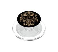 Teschio Gotico Barocco Ornamentale Vintage Dark Fantasy Ar PopSockets PopGrip per MagSafe