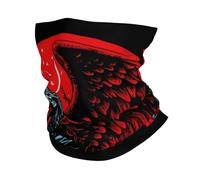 Teschio Mietitore Angelo Dio Scheletro Rosso Unisex Fascia per Capelli Durevole Decorazione Facciale Elastico Bandana per Arrampicata Sports Yoga