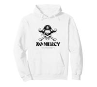 Teschio Pirata - No Mercy No Regrets Felpa con Cappuccio