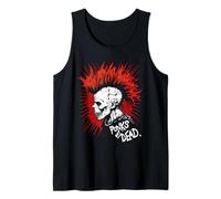 Teschio Punk Rock Vintage - I Punks Not Dead Canotta