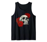 Teschio Rosa Rossa Canotta