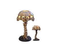 Teschio scheletro lampade 3D LED Horror Halloween Desk Light Haunted House