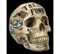 Teschio - Tatuaggio Piggy Bank - Ossi Colorati - Nemesis Now Halloween