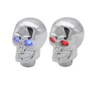 Teschio Testa Gear Cambia Pomello Leva Manuale Con Illuminazione LED