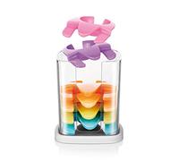 Tescoma 308867 MyDrink Clip Porta Calice da Piatto, Plastica, Multicolore, 6 Pezzi