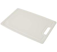 Tescoma 378816 Tagliere rerrangolare in plastica bianco 40x26 cm