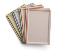 Tescoma 378828 Set 4 taglieri 25x17cm, raccogli liquidi e accoppiabili