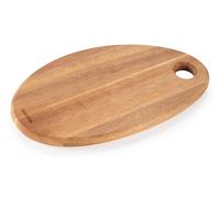 Tescoma 379880 Tagliere ovale in legno d'acacia per servire, 27 x 18 cm, linea FEELWOOD