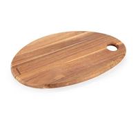 Tescoma 379882 Tagliere ovale in legno d'acacia per servire 32 x 21 cm