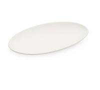 Tescoma 387317.11 Piatto da portata in ceramica smaltata, 25 cm Bianco, FANCY HOME Stones