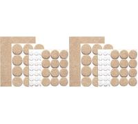 Tescoma 420858 Feltrini adesivi per sedie e mobili, linea Presto, 60 pz (Confezione da 2)