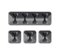 Tescoma 420864 Organizer per cavi a clip adesivo 3 pz assortiti