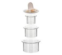 Tescoma 422210 Presto Coppapasta Cerchi, Plastica, Bianco, 3 Pezzi