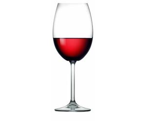 Tescoma - 6 Bicchieri Vino Rosso, Linea Charlie, 450 ml