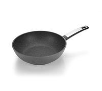 Tescoma 602458 I-Premium Stone Wok, Acciaio Inossidabile, Nero, Diametro 28 cm