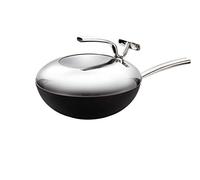 Tescoma 602650 Wok con Coperchio President, Grigio, ø30 cm