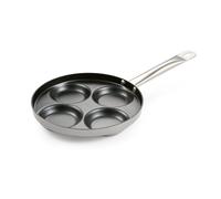 Tescoma 606952 Padella con 4 cerchi ø 24 cm GrandCHEF+, adatta a tutti i piani cottura: anche induzione e forno. Ideale per tigelle, pancake, uova e hamburger.