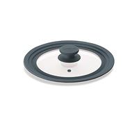 Tescoma Unicover Coperchio, Vetro/Silicone, Grigio, 20x22x24 cm
