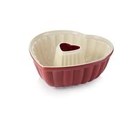 Tescoma - 622212, Delìcia, Tortiere, Stampo Ciambella a Forma di Cuore, Ceramic
