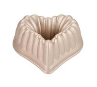 Tescoma 623138 Stampo ciambella a cuore, ø 16 cm, oro, Delícia